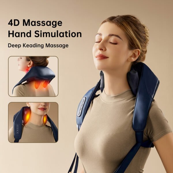 Cordless Shiatsu Neck And Back Massager - Image 4