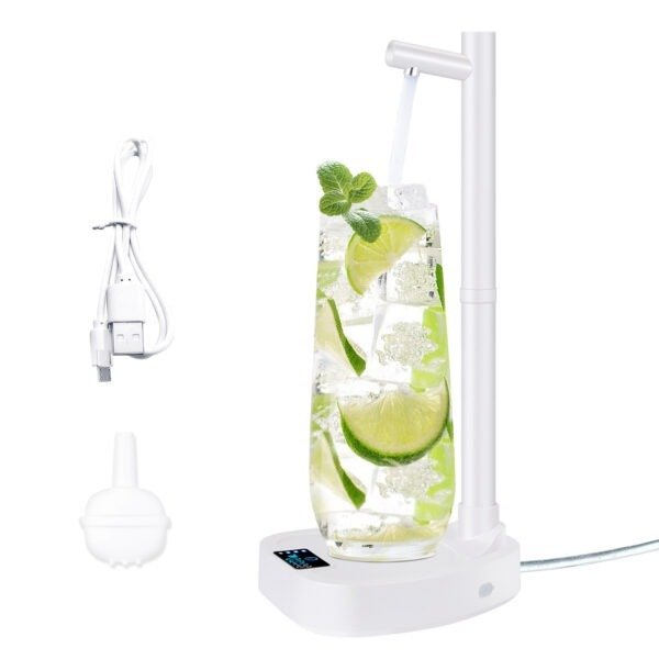 Added Extension Tupe Water Dispenser Automatic Water Bottle Desktop Rechargeable Water Dispenser With Stand - Image 2