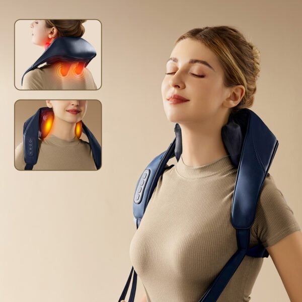 Cordless Shiatsu Neck And Back Massager - Image 2