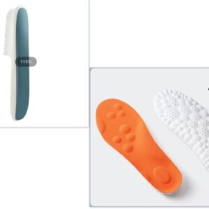Boys And Girls' Sports Insoles And Long Handle Decontamination And Cleaning Shoe Brush